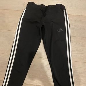 Adidas workout pants ankle length size M excellent condition